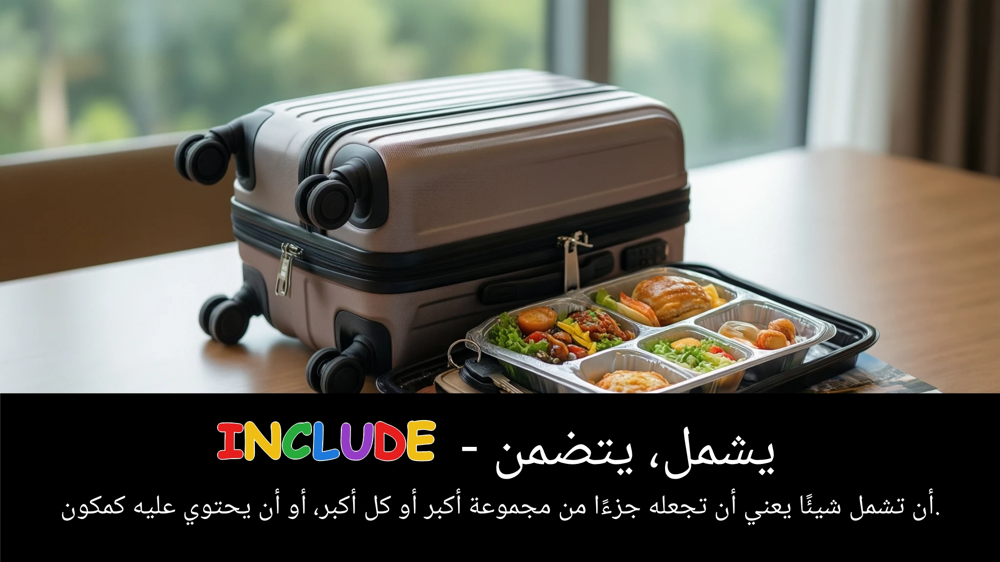 Arabic Illustration for include